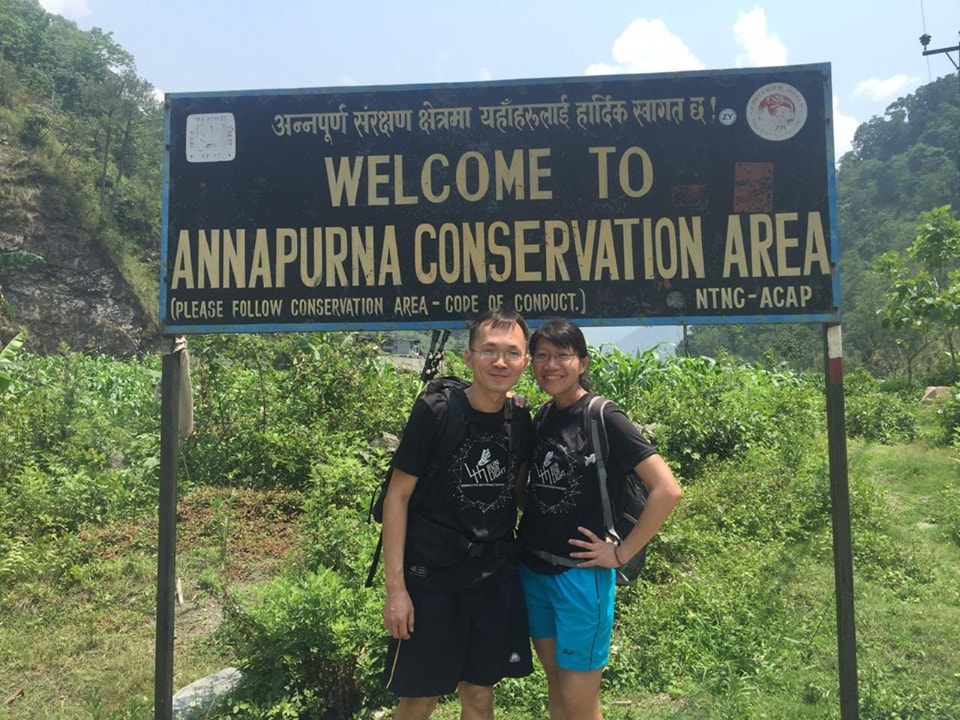Entering the Annapurna Conservation Area (Photo Credit: Bhakti Devkota)