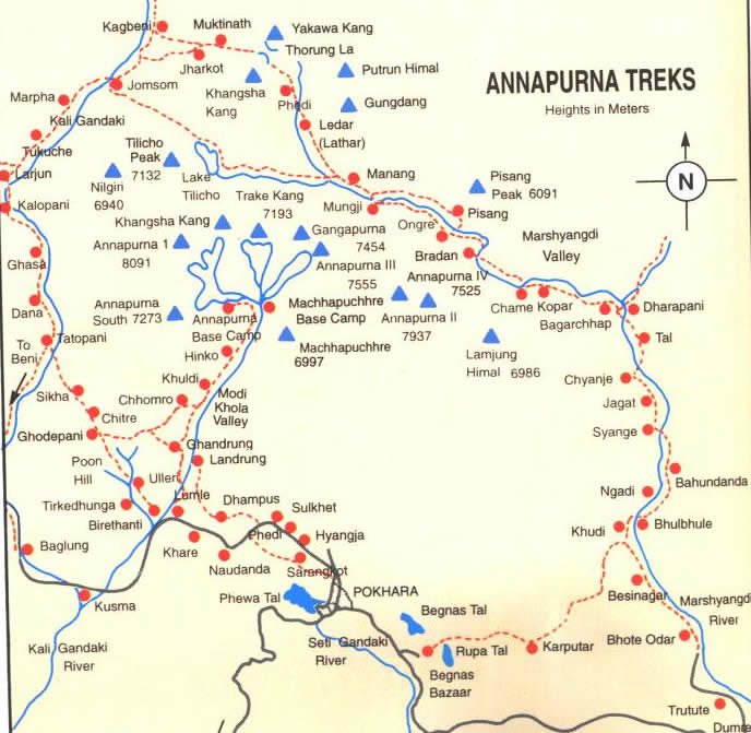 Drank bijwoord Haalbaar Annapurna Circuit Trek , World Highest pass trek , Annapurna region Trek