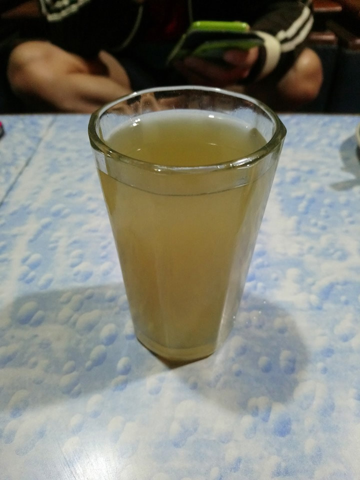 Bhakti got us a glass of Apple Cider, famous drink among other apple products AND IT WAS AWESOME!
